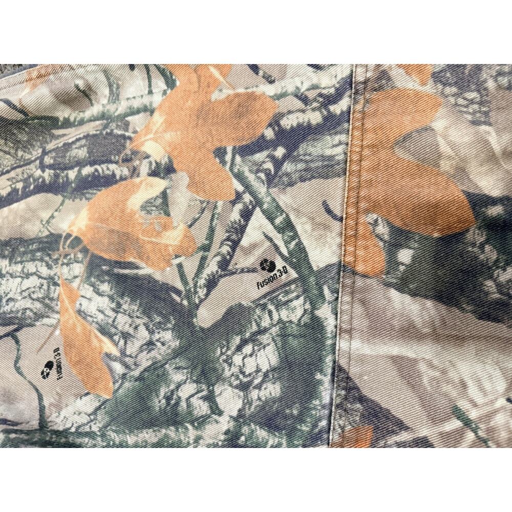 Vtg Wrangler Fusion 3D Forest Camo Jeans Pants Mens 34x32 Double Knee Hunting - Picture 6 of 8